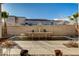 Water feature and tiled pool area at 251 Castellari Dr, Las Vegas, NV 89138