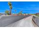 Community entrance with signage and landscaping at 3024 Saint George St # H, North Las Vegas, NV 89030