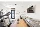 Home gym with NordicTrack treadmill and tanning beds at 7815 W La Madre Way, Las Vegas, NV 89149