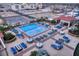 Resort-style pool with plenty of lounge chairs at 200 W Sahara Ave # 1012, Las Vegas, NV 89102