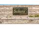 Community sign for The Villas at Solera by Del Webb at 2408 Sky Watcher St, Henderson, NV 89044