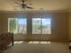 Bedroom featuring neutral carpeting and a view of the landscape at 2429 Anderson Park Dr, Henderson, NV 89044