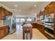 Kitchen boasts granite countertops and stainless steel appliances at 2429 Anderson Park Dr, Henderson, NV 89044