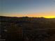 Scenic sunset view over the city and mountains at 2429 Anderson Park Dr, Henderson, NV 89044