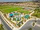 Community park with playground, splash pad and sports fields at 2571 Hazelburn Ave, Henderson, NV 89044