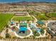 Community park and recreational area with sports fields and playground at 2571 Hazelburn Ave, Henderson, NV 89044