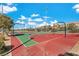 Outdoor basketball court with green and red surface at 2571 Hazelburn Ave, Henderson, NV 89044