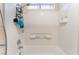 Clean bathroom with shower/tub combo at 2789 Trotwood Ln, Las Vegas, NV 89108