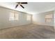 Spacious bedroom with neutral walls and carpet at 4150 Pohickery Ct, Las Vegas, NV 89115