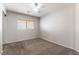 Spacious bedroom with neutral walls and carpet at 4150 Pohickery Ct, Las Vegas, NV 89115