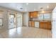 Kitchen with access to backyard patio at 4150 Pohickery Ct, Las Vegas, NV 89115