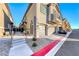 Townhome with attached garage and walkway at 4710 Blaise Ave # 101, North Las Vegas, NV 89084