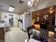 Kitchen with view into living room and stairs at 508 Sarajane Ln, Las Vegas, NV 89107