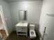 Clean bathroom with sink and toilet at 520 S 13Th St # D4, Las Vegas, NV 89101