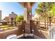 Private balcony with seating, perfect for relaxing at 6885 Tamarus St # 201, Las Vegas, NV 89119