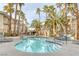 Inviting community pool and spa area at 7119 S Durango Dr # 107, Las Vegas, NV 89113