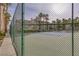 Well-maintained tennis court for residents' recreation at 7119 S Durango Dr # 107, Las Vegas, NV 89113