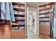 Organized closet with custom shelving and drawers at 7436 Oak Grove Ave, Las Vegas, NV 89117