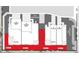 Diagram showing building lot sizes and HOA at 8629 Ensworth St 113, Las Vegas, NV 89123