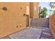 Small backyard with paved patio and gravel at 9378 Hilgard Ave, Las Vegas, NV 89178