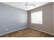 Spacious bedroom with neutral walls and carpet flooring at 9378 Hilgard Ave, Las Vegas, NV 89178