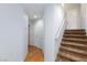 Light and bright hallway with wood flooring at 9378 Hilgard Ave, Las Vegas, NV 89178