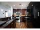 Stainless steel appliances and granite countertops in kitchen at 9378 Hilgard Ave, Las Vegas, NV 89178