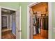 Large walk-in closet with ample hanging space and shelving at , Las Vegas, NV 89148