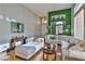 Bright living room featuring hardwood floors and a white sectional sofa at , Las Vegas, NV 89148