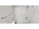 Bathroom with shower/tub combo and white tile at 2300 E Silverado Ranch Blvd # 1151, Las Vegas, NV 89183