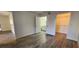 Bedroom with wood-look floors and spacious closet at 2300 E Silverado Ranch Blvd # 1151, Las Vegas, NV 89183