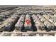 Wide aerial view of community, highlighting the home's location at 2905 Bahama Yellow Ave, North Las Vegas, NV 89086