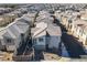 Aerial view of house and surrounding community at 2905 Bahama Yellow Ave, North Las Vegas, NV 89086