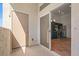 Private balcony with sliding glass door access to the kitchen at 3540 Cactus Shadow St # 201, Las Vegas, NV 89129