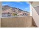 View from balcony showcases mountain landscape and neighboring buildings at 3540 Cactus Shadow St # 201, Las Vegas, NV 89129