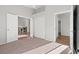 Bedroom with access to living room and fireplace at 3540 Cactus Shadow St # 201, Las Vegas, NV 89129