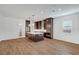 Modern kitchen with stainless steel appliances and a large island at 395 Nine Mile Creek Dr, Las Vegas, NV 89138