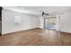Bright living room with sliding glass doors to patio at 395 Nine Mile Creek Dr, Las Vegas, NV 89138