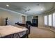 Main bedroom with king-size bed and plenty of room at 4638 Evan Ridge Ct, Las Vegas, NV 89129