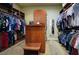 Large walk-in closet with ample shelving and hanging space at 4638 Evan Ridge Ct, Las Vegas, NV 89129