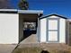 Exterior shot of a backyard shed and covered parking area at 509 5Th St, Boulder City, NV 89005