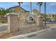Maravilla community entrance sign and landscaping at 5648 Ancient Agora St, North Las Vegas, NV 89031