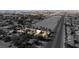 Aerial view showing house, large lot, and surrounding neighborhood at 5785 W Russell Rd, Las Vegas, NV 89118