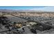 Aerial view of a house on a large lot with distant mountain views at 5785 W Russell Rd, Las Vegas, NV 89118
