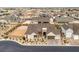 Aerial view of house and surrounding neighborhood at 8838 Sorrel Hills Ct, Las Vegas, NV 89113