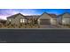 Craftsman style home with two-car garage and landscaped front yard at 8838 Sorrel Hills Ct, Las Vegas, NV 89113