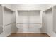 Spacious walk-in closet with ample hanging space and shelving at 993 Starlight Terrace Way, Mesquite, NV 89034