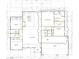 Detailed floor plan showcasing the layout of the home's bedrooms, bathrooms, kitchen, living area and garage at 1131 Blackhorn St, Pahrump, NV 89048