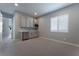 Unfinished basement with kitchenette and built-in cabinets at 11707 Hatchling Ave, Las Vegas, NV 89138