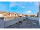 Small front patio with brick pavers and modern railing at 11707 Hatchling Ave, Las Vegas, NV 89138